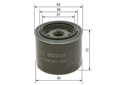 BOSCH F 026 407 200 Číslo výrobce: P 7200. EAN: 4047025654951.
