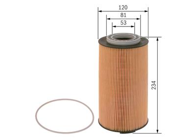 BOSCH F 026 407 201 Číslo výrobce: P 7201. EAN: 4047025654968.