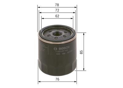 BOSCH F 026 407 202 Číslo výrobce: P 7202. EAN: 4047025654975.