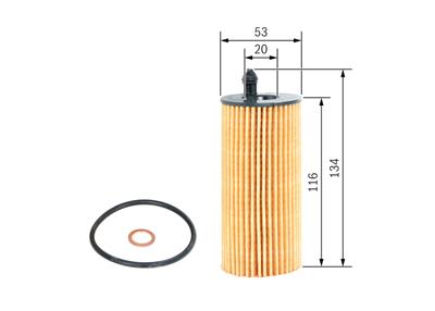 BOSCH F 026 407 205 Číslo výrobce: P 7205. EAN: 4047025655002.