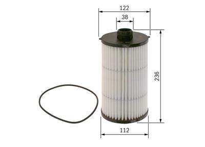 BOSCH F 026 407 217 Číslo výrobce: P 7217. EAN: 4047026202816.