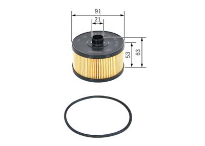 BOSCH F 026 407 231 Číslo výrobce: P 7231. EAN: 4047026080520.