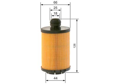 BOSCH F 026 407 258 Číslo výrobce: P 7258. EAN: 4047026353570.