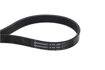 CONTITECH 6PK986 Číslo výrobce: 6 PK  984. EAN: 4010858478766.