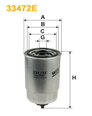 WIX FILTERS 33472E