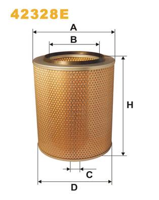 WIX FILTERS 42328E EAN: 5904608423283.