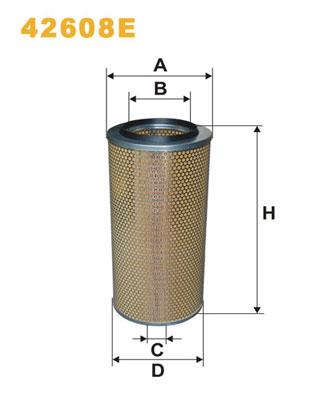 WIX FILTERS 42608E EAN: 5904608426086.