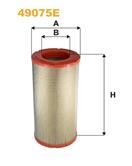 WIX FILTERS 49075E - Vzduchový filter