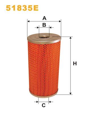 WIX FILTERS 51835E EAN: 5904608518354.
