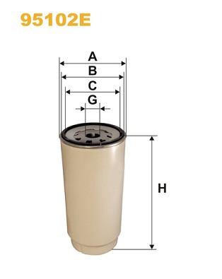 WIX FILTERS 95102E EAN: 5904608951021.