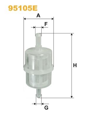 WIX FILTERS 95105E EAN: 5904608951052.