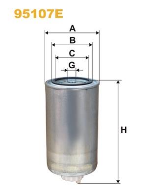 WIX FILTERS 95107E EAN: 5904608951076.