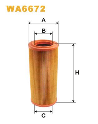 WIX FILTERS WA6672 EAN: 5050026343792.