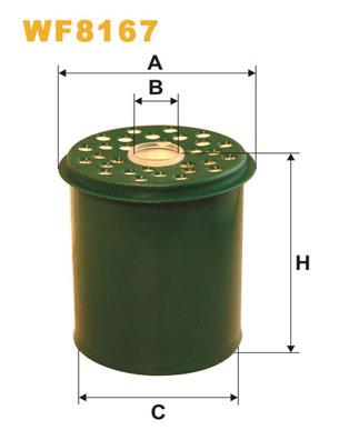 WIX FILTERS WF8167 EAN: 5050026007434.