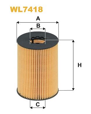 WIX FILTERS WL7418 EAN: 5050026348056.