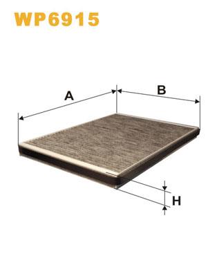 WIX FILTERS WP6915 EAN: 5050026343570.