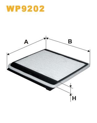 WIX FILTERS WP9202 EAN: 5050026347578.