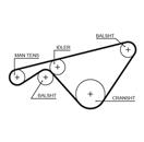 GATES 5463XS PowerGrip™