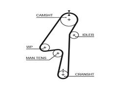 GATES 5580XS PowerGrip™
