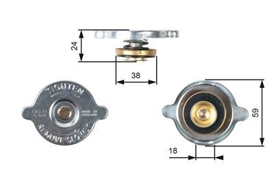 GATES RC115 Číslo výrobce: 7410-30015. EAN: 5414465188817.