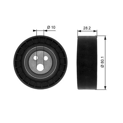 GATES T36016 Číslo výrobce: 7803-21116. EAN: 5414465209635.