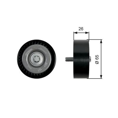 GATES T36437 Číslo výrobce: 7803-21537. EAN: 5414465068447.