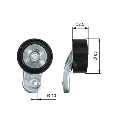 GATES T36643 Číslo výrobce: 7803-21643. EAN: 5400608062571.