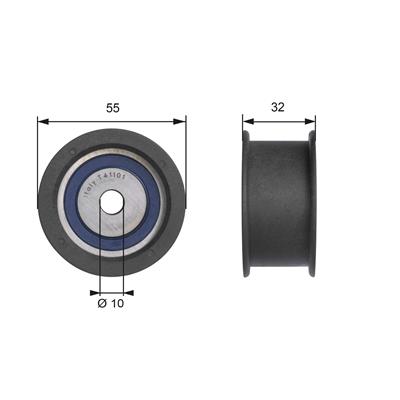 GATES T41101 Číslo výrobce: 7786-11143. EAN: 5414465735516.
