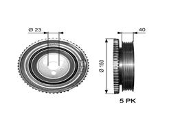 GATES TVD1052 DriveAlign™