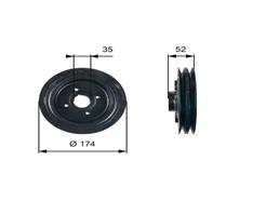 GATES TVD1124 DriveAlign™