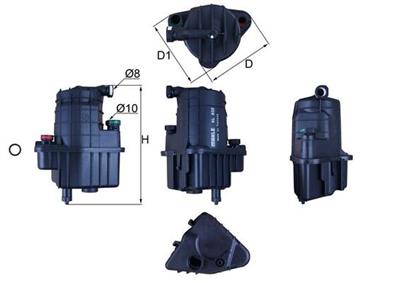 KNECHT KL 832D Číslo výrobce: 70560437. EAN: 4009026882672.