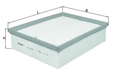 KNECHT LX 819 Číslo výrobce: 79895905. EAN: 4009026101131.