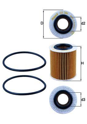 KNECHT OX 386D Číslo výrobce: 70349492. EAN: 4009026510575.