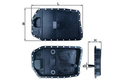 KNECHT HX 154 Číslo výrobce: 72438179. EAN: 4009026968611.