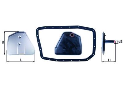 KNECHT HX 162D Číslo výrobce: 72440130. EAN: 4009026968987.
