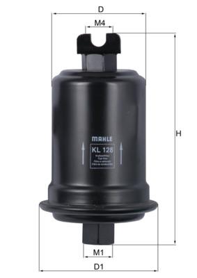 KNECHT KL 128 Číslo výrobce: 79631458. EAN: 4009026067123.