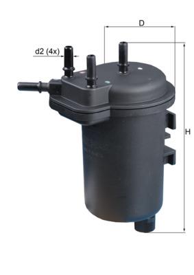 KNECHT KL 432 Číslo výrobce: 76683130. EAN: 4009026501597.