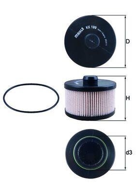 KNECHT KX 199D Číslo výrobce: 70353779. EAN: 4009026729137.