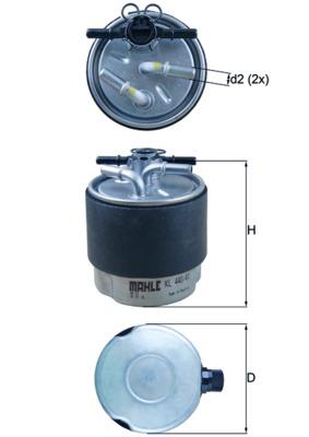 KNECHT KL 440/41 Číslo výrobce: 72457762. EAN: 4009026979358.
