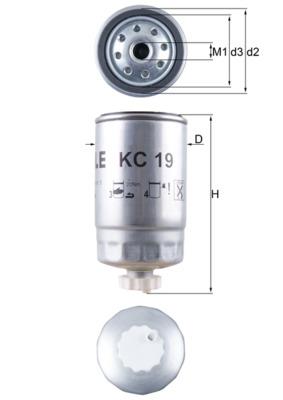 KNECHT KC 19 Číslo výrobce: 77429749. EAN: 4009026009291.