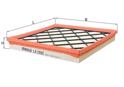 KNECHT LX 2882 Číslo výrobce: 72553251. EAN: 4009026767900.