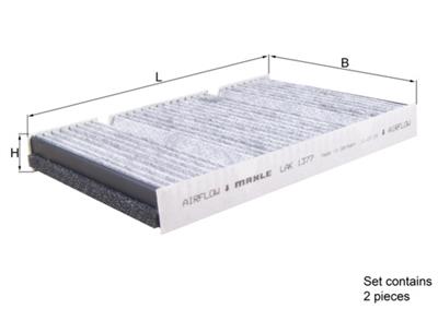 KNECHT LAK 1377/S Číslo výrobce: 72480296. EAN: 4057635010108.