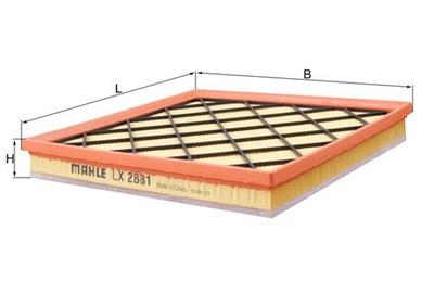 KNECHT LX 2881 Číslo výrobce: 72553269. EAN: 4009026775080.