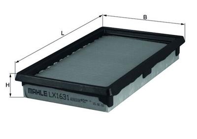 KNECHT LX 1631 Číslo výrobce: 70390590. EAN: 4009026725542.