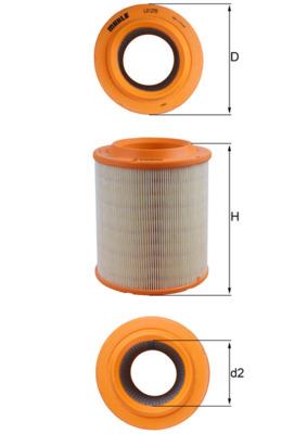 KNECHT LX 1275 Číslo výrobce: 70560203. EAN: 4009026882658.