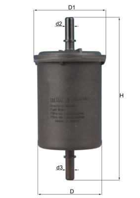 KNECHT KL 416/1 Číslo výrobce: 70542101. EAN: 4009026845967.