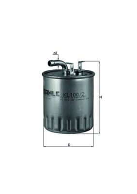 KNECHT KL 100/2 Číslo výrobce: 72551920. EAN: 4009026304211.