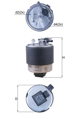 KNECHT KL 440/44 Číslo výrobce: 72452449. EAN: 4009026976999.