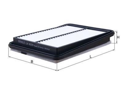 KNECHT LX 4239 Číslo výrobce: 72417928. EAN: 4009026962824.