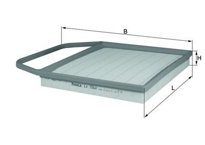 KNECHT LX 1564 Číslo výrobce: 70350857. EAN: 4009026510735.